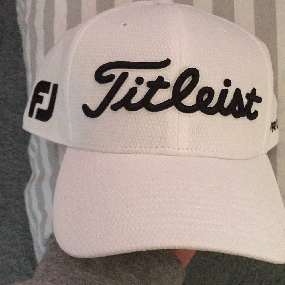 White Titleist Pro VI Tour Hat - New, never Worn